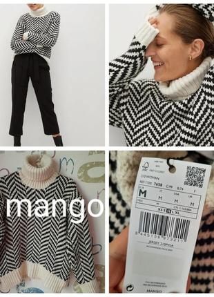 Новый свитер/водолазка массивный mango1 фото