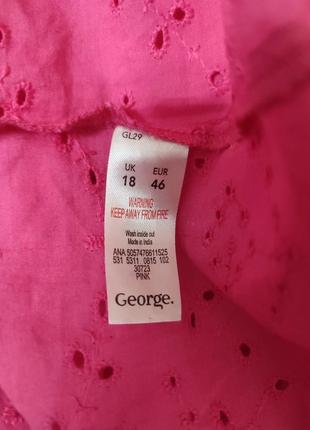 Легка коттонова блуза george8 фото