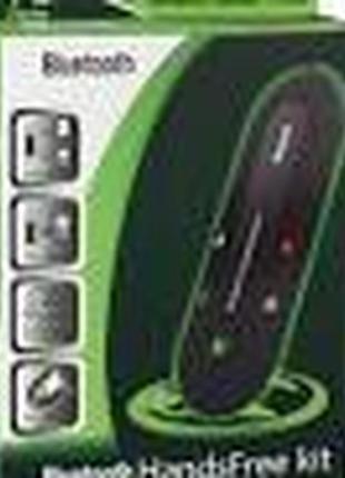 Автомобильный беспроводной динамик-громкоговоритель bluetooth hands free kit hb 505-bt (спикерфон)3 фото
