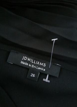 Жіноча блузка, блузка з напівпрозорими гофрованими рукавами. jd williams4 фото