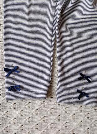 Лосіни бріджі для дівчинки на літо легінси трикотажні бриджі шорти з бавовни8 фото