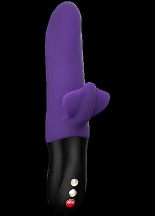 Вибратор-пульсатор с гибкой бабочкой fun factory bi stronic fusion фиолетовый