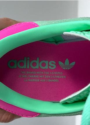 Adidas gazelle bold mint/pink5 фото