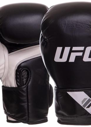 Перчатки боксерские ufc pro fitness uhk-75108 18 унций черный