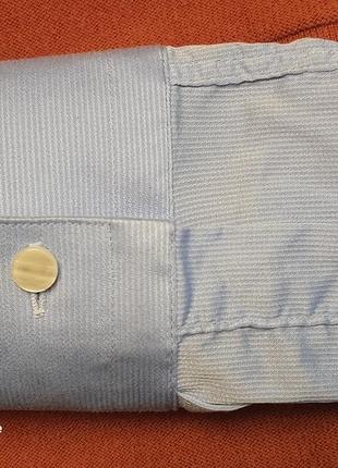 Zara man стильная легкая летняя рубашка из лиоцелла5 фото