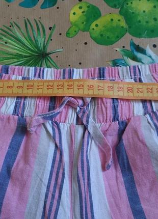 Легкі літні штани на дівчинку defacto розмір на 8-9 років зріст 128 - 1342 фото
