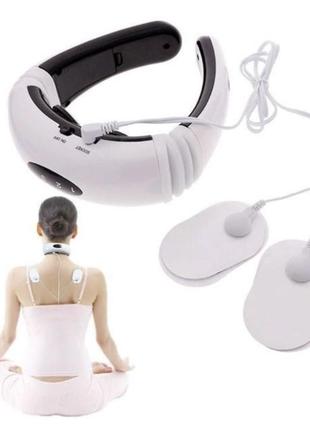 Масажер для шиї smart neck massager 4335 на акумуляторі1 фото