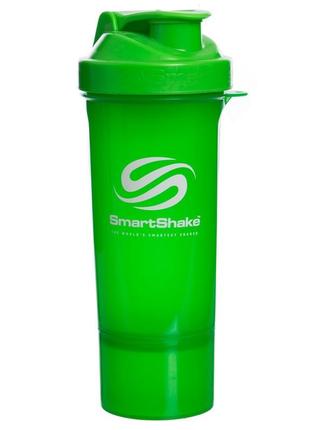 Шейкер 2-камерний smart shaker slim fi-5054 400+100 мл кольору в асортименті5 фото