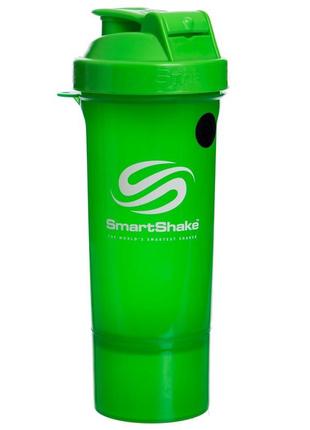 Шейкер 2-камерний smart shaker slim fi-5054 400+100 мл кольору в асортименті6 фото