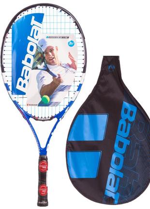 Ракетка для великого тенісу юніорська babolat 140059-100 roddick junior 140 блакитний