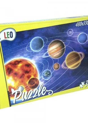 Пазлы strateg лео "сонячна система" 360 элементов