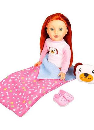 Лялька кессіді піжамна вечеря 38см
