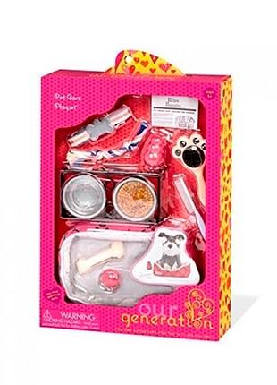 Набір аксесуарів our generation для догляду за тваринами