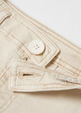 Классирующие джинсы zara на девочку 7-8 лет. привезенные из испании.4 фото