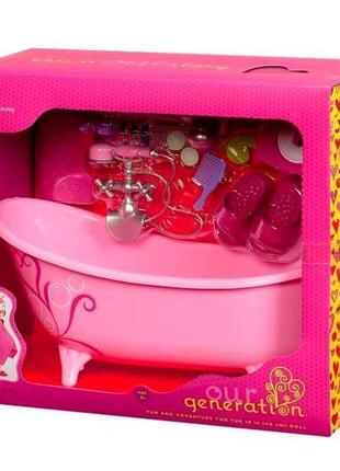 Ігроивй набір our generation deluxe - приймаємо ванну