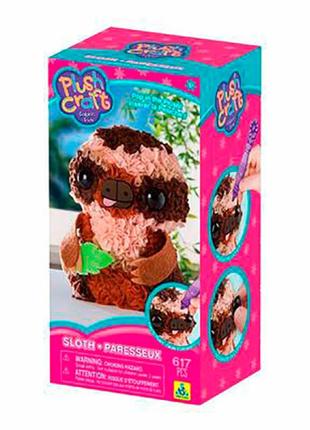 Игрушка-плюш ленивец plush craft 3d