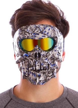 Захисна маска zelart mz-5 кольору в асортименті5 фото