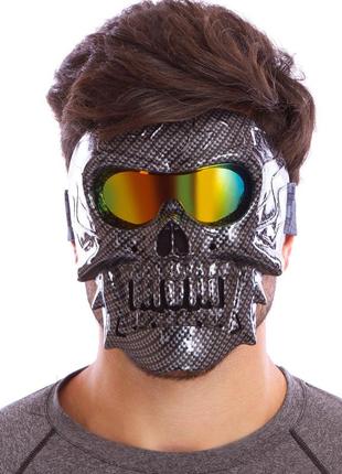 Захисна маска zelart mz-5 кольору в асортименті1 фото