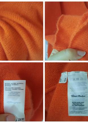 Кашемировый нежный свитер peter hahn 100% кашемир3 фото