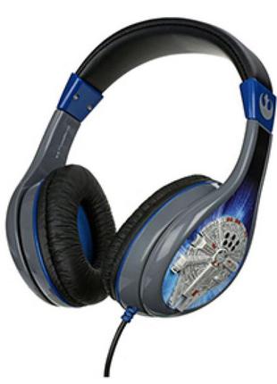 Накладные наушники ekids disney star wars millenium falcon kid-friendly vol