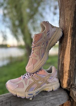 Женские кроссовки asics gel kahana 8 purple pink5 фото