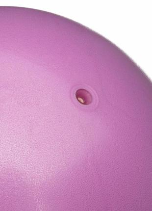 М'яч для пілатесу та йоги record pilates ball mini pastel fi-5220-30 30 см бузковий3 фото