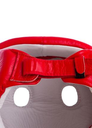 Шлем боксерский открытый с усиленной защитой макушки кожаный twins hgl4 s-xl цвета в ассортименте8 фото