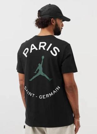 Футболка nike jordan x paris saint germain psg футболки найк джордан псж