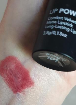 Ln pro velvet matte lipstick матовая помада2 фото