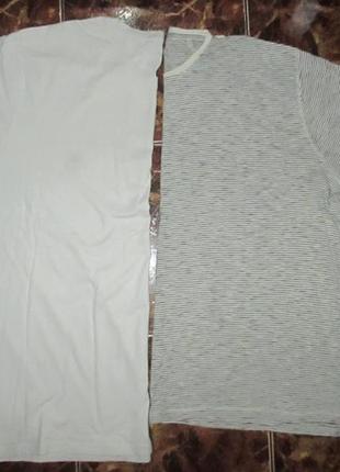 Две футболки для дома или двора,пог80см6 фото