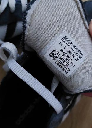 Фірмові трендові кросівки натуральна замша шкіра бренд adidas samba адідас самба розмір 36/37 устілка 23,5 см6 фото