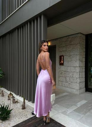 Атласна сукня комбінація у білизняному стилі zara2 фото