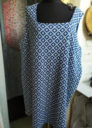 Трикотажное платье сарафан2 фото