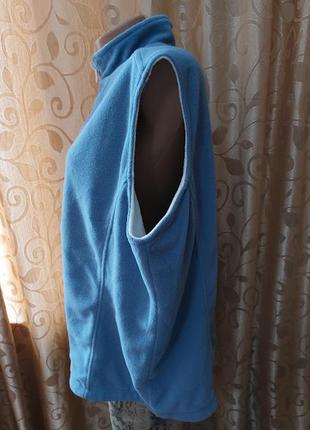 💙💙💙флісова жіноча жилетка батального розміру💙💙💙7 фото