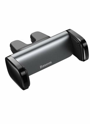 Тримач для мобільного baseus steel cannon air outlet car mount black3 фото