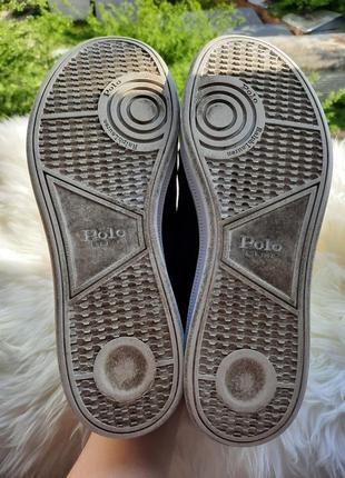 Шкіряні кросовки polo ralph lauren оригінальні 43 розмір (27.8см)9 фото