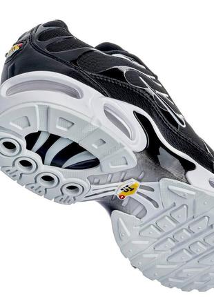 👟nike air max tn plus «black white»7 фото