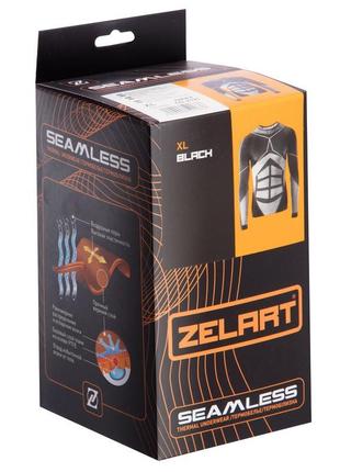 Термофутболка для активного спорта мужская zelart co-2194 размер l-xl черный7 фото
