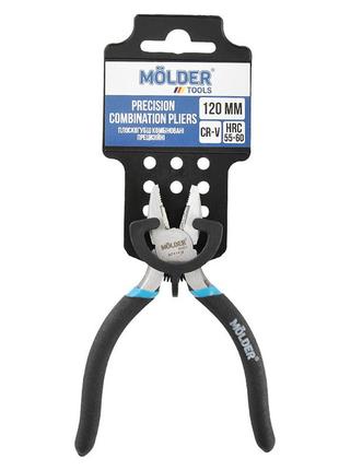 Плоскогубцы комбинированные прецизионные molder mt41412 cr-v 120мм