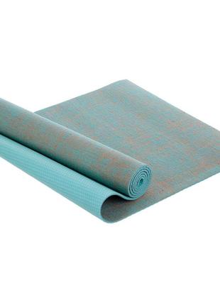 Коврик для йоги льняной (yoga mat) zelart fi-2441 размер 185x62x0,6см цвета в ассортименте