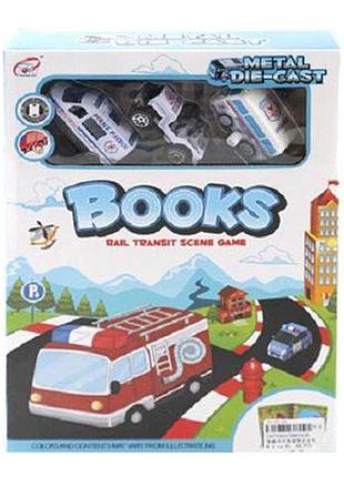 Ігрове поле "місто" з машинками комбінований білий