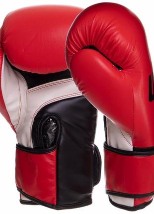 Рукавиці боксерські ufc pro fitness uhk-75111 18 унцій червоний2 фото