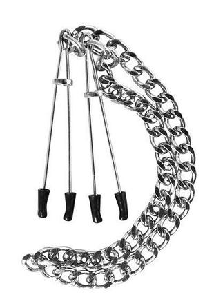 Затискачі на соски бдсм для рольових ігор gp nipple tweezers