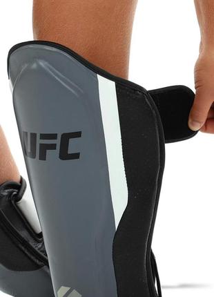 Защита голени и стопы для единоборств ufc pro training uhk-69981 s-m серебряный-черный9 фото