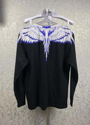 Чоловіча кофта/лонгслів marcelo burlon icon wings2 фото