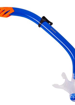 Трубка для плавання zelart sn97 синій