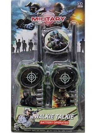 Набір із раціями "military walkie talkie" пластик зелений