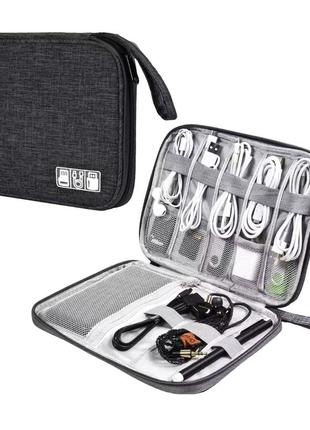 Органайзер для дротів чорний loveyouhome