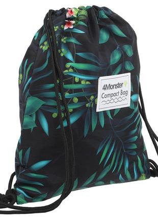 Рюкзак-мішок compact bag 4monster t-skb кольору в асортименті2 фото