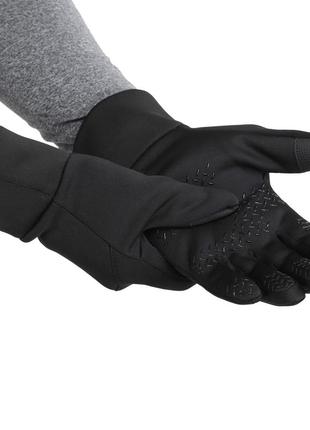 Перчатки спортивные теплые zelart bc-8568 размер l-xl черный2 фото
